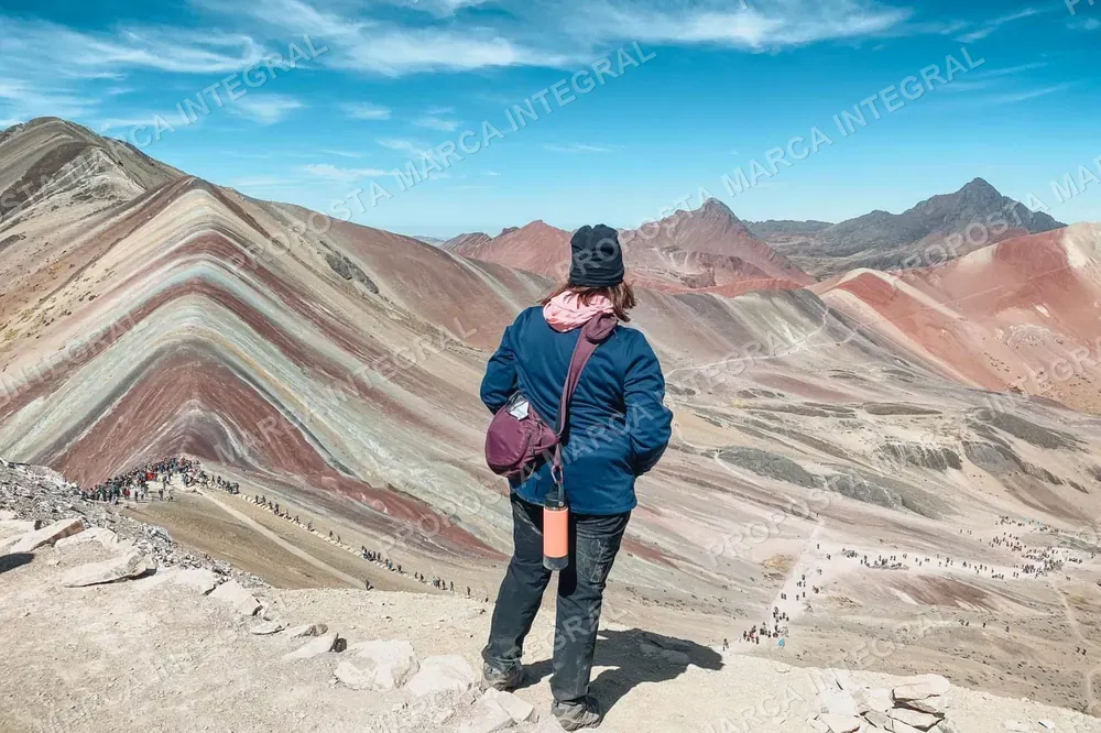 Montanha Colorida, Vinicunca, com suas faixas de cor